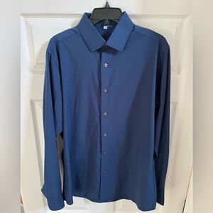 State & Liberty Dress Shirt Men’s Size Large - Blue